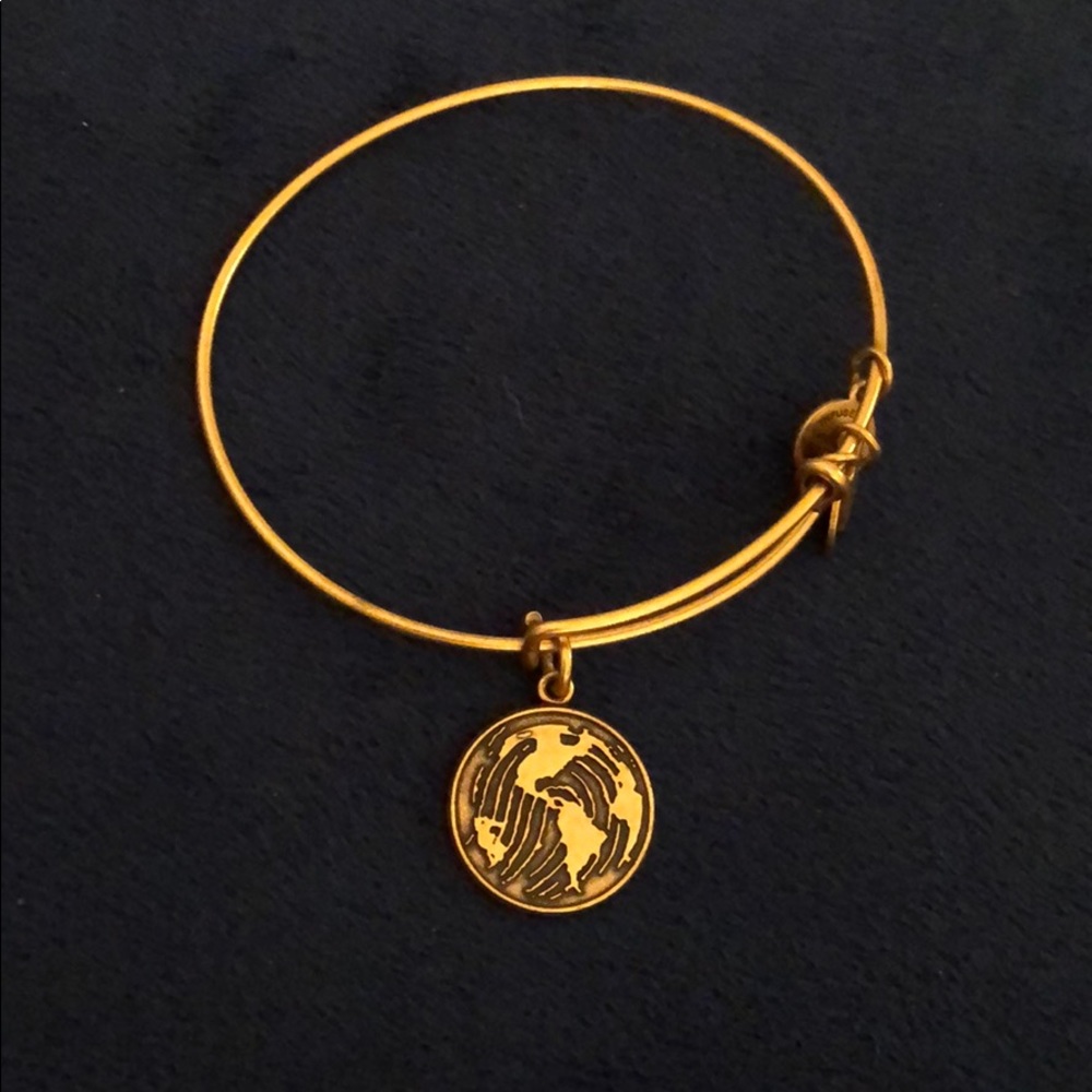 ALEX AND ANI Gold WORLD Bracelet